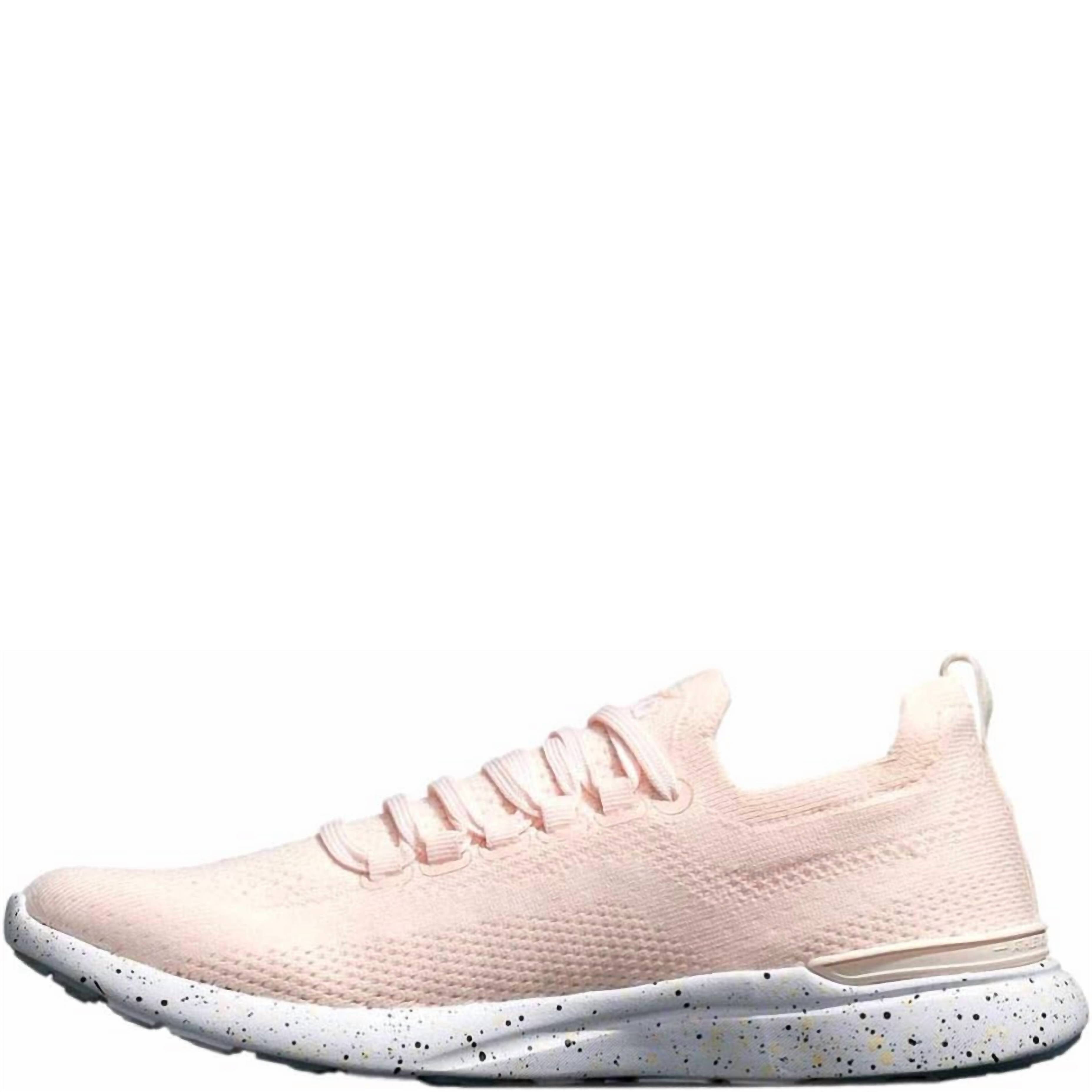 New Apl Women's Techloom Breeze Sneaker In Creme Vanilla Chocolate